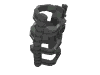 Деталь LEGO Bionicle Zamor Sphere Holder, Жемчужный темно-серый