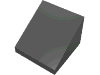 Набор LEGO Slope 30В° 1 x 1 x 2/3 [Cheese Slope], Pearl Dark Gray