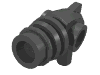 Деталь LEGO Minifig Ray Gun, Жемчужный темно-серый