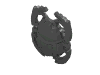 Деталь LEGO Minifig Shield Scarab, Жемчужный темно-серый