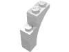 Деталь LEGO Кирпичик-арка 1 x 3 x 3, Белый