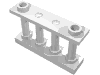 Деталь LEGO Fence Spindled 1 x 4 x 2 [2 Top Studs], Белый
