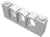 Деталь LEGO Забор 1 x 6 x 2, Белый