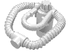 Деталь LEGO Minifig Scuba Tank, Белый