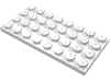 Деталь LEGO Пластина 4 x 8, Белый