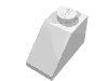 Деталь LEGO Скос 45° 2 x 1, Белый