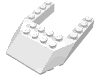 Деталь LEGO Клин, с вырезом 6 x 8, Белый