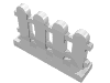 Picket Fence 1 x 4 x 2