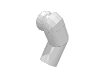 Деталь LEGO Minifig Arm Left, Белый