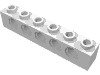 Деталь LEGO Кирпичик Technic 1 x 6, Белый