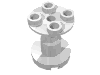 Набор LEGO Support 2 x 2 x 2 Stand [Undetermined Type], Белый