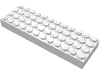 Деталь LEGO Кирпичик 4 x 12, Белый