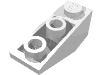 Деталь LEGO Скос перевёрнутый 33° 3 x 1, Белый