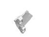 Деталь LEGO Technic Fairing #22 Large Short, Small Hole, Side A, Белый