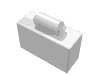 Деталь LEGO Minifig Briefcase, Белый