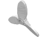 Набор LEGO Propeller 3 Blade 5.5 Diameter, Белый