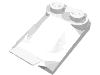 Деталь LEGO Brick Wedged 2 x 3 x 2/3 Two Studs, Wing End, Белый