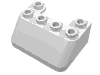 Набор LEGO Windscreen 3 x 4 x 1 1/3 with 6 Studs on Top, Белый