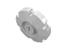 Набор LEGO Technic Tread Sprocket Wheel Small, Белый