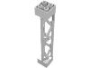Деталь LEGO Support 2 x 2 x 10 Girder Triangular Vertical - Type 3 - Axle Hole, 3 Posts, Белый