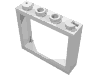 Деталь LEGO Window 1 x 4 x 3 without Shutter Tabs, Белый