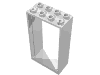 Деталь LEGO Дверная коробка 2 x 4 x 6, Белый
