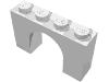 Деталь LEGO Кирпичик-арка 1 x 4 x 2, Белый