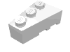 Деталь LEGO Клин левый 3 x 2, Белый