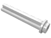 Набор LEGO Technic Axle 3 with Stud, Белый