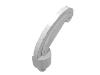 Деталь LEGO Minifig Plume Feather Small, Белый