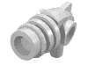 Деталь LEGO Minifig Ray Gun, Белый