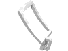 Деталь LEGO Minifig Scabbard with Shoulder Strap, Белый