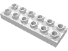 Деталь LEGO Пластина Duplo 2 x 6, Белый