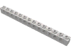 Набор LEGO Technic Brick 1 x 14 [13 Holes], Very Light Bluish Gray