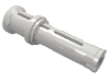 Набор LEGO Technic, Pin Long with Friction Ridges Lengthwise and Stop Bush, Very Light Bluish Gray