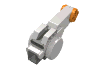 Деталь LEGO Electric Motor - NXT, Очень светлый сине-серый