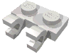 Набор LEGO Plate Special 1 x 2 with Clips Horizontal [Thick U-Clips], Very Light Bluish Gray
