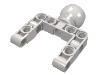 Набор LEGO Technic Steering Ball Joint Large Open with C-Shape Pivot Frame, Very Light Bluish Gray