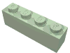 Набор LEGO Brick 1 x 4, Светло-зеленый