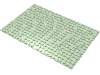 Набор LEGO Baseplate 16 x 24, Светло-зеленый