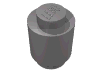 Набор LEGO Brick Round 1 x 1 Solid Stud, Flat Silver