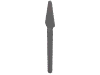 Деталь LEGO Minifig Pike / Spear, Матовый серебристый