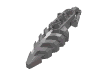 Деталь LEGO Bionicle Foot Visorak with 3 Pin Holes, Матовый серебристый