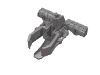 Деталь LEGO Bionicle Zamor Sphere Launcher, Матовый серебристый