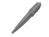 Деталь LEGO Hero Factory Weapon - Rubber Blade, Long, Матовый серебристый