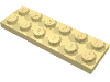 Набор LEGO Plate 2 x 6, Светло-желтый