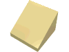 Набор LEGO Slope 30В° 1 x 1 x 2/3 [Cheese Slope], Светло-желтый