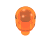 Деталь LEGO Light Cover with Internal Bar / Bionicle Barraki Eye, Прозрачный оранжевый