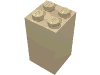 Деталь LEGO Кирпичик 2 x 2 x 3, Песочный