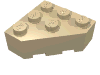 Деталь LEGO Клин 3 x 3, со срезанным углом, Песочный